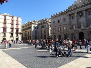 barri gotic placa della generalitat