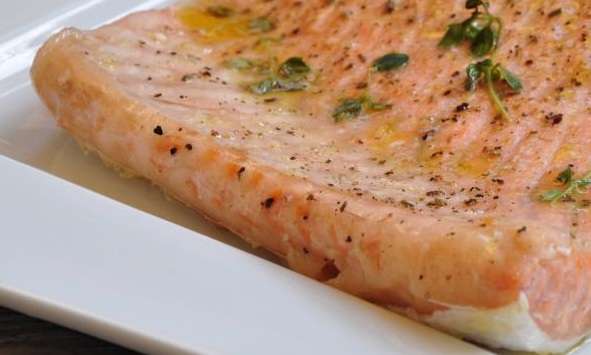 salmone al forno